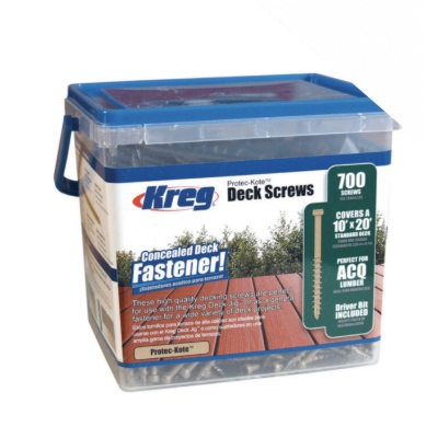SDK-C2W-700+KREG%C2%AE+Protec-kote+Tornillos+Deck+de+2%E2%80%9D