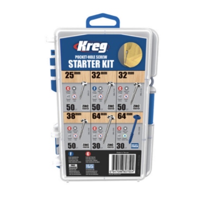 SK04-INT+KREG%C2%AE+Kit+de+inicio+Pocket-hole+tornillos